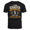 SCHAEFER EDI-TT36 Personalized Funny Quote Apparel