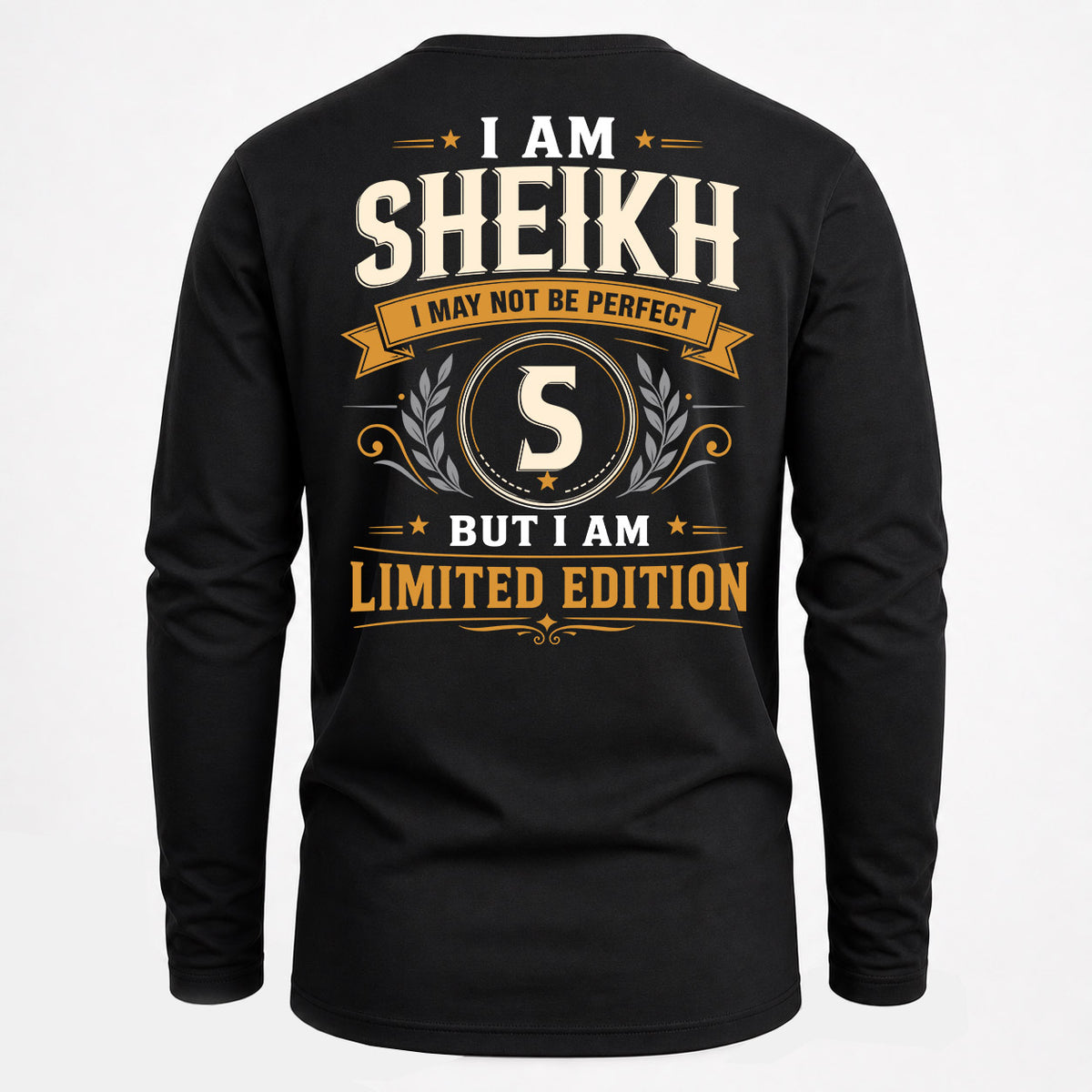 SHEIKH EDI-TT36 Personalized Funny Quote Apparel
