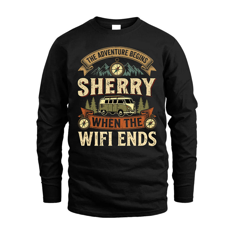 SHERRY L03-TT36 Personalized Funny Quote Apparel