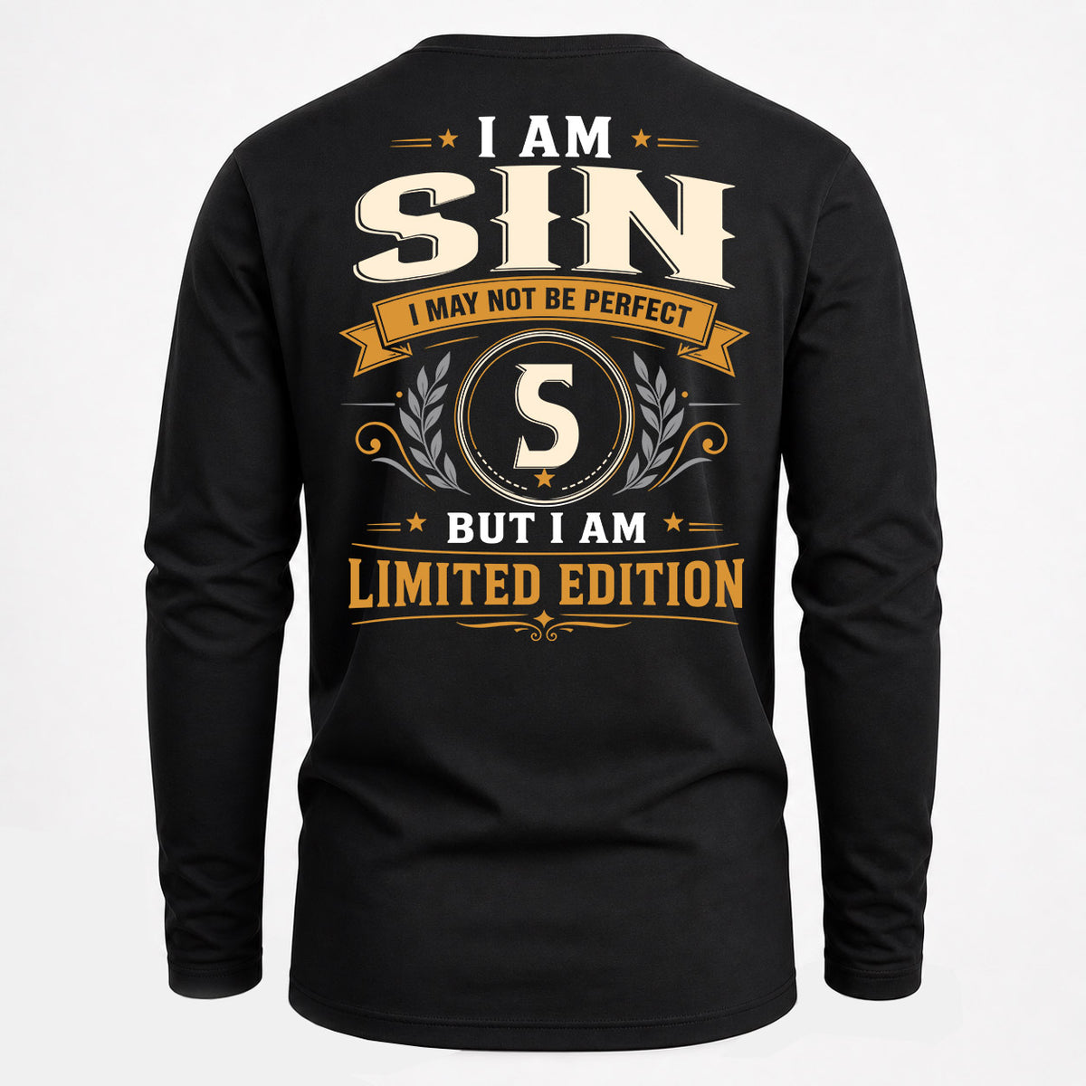 SIN EDI-TT36 Personalized Funny Quote Apparel