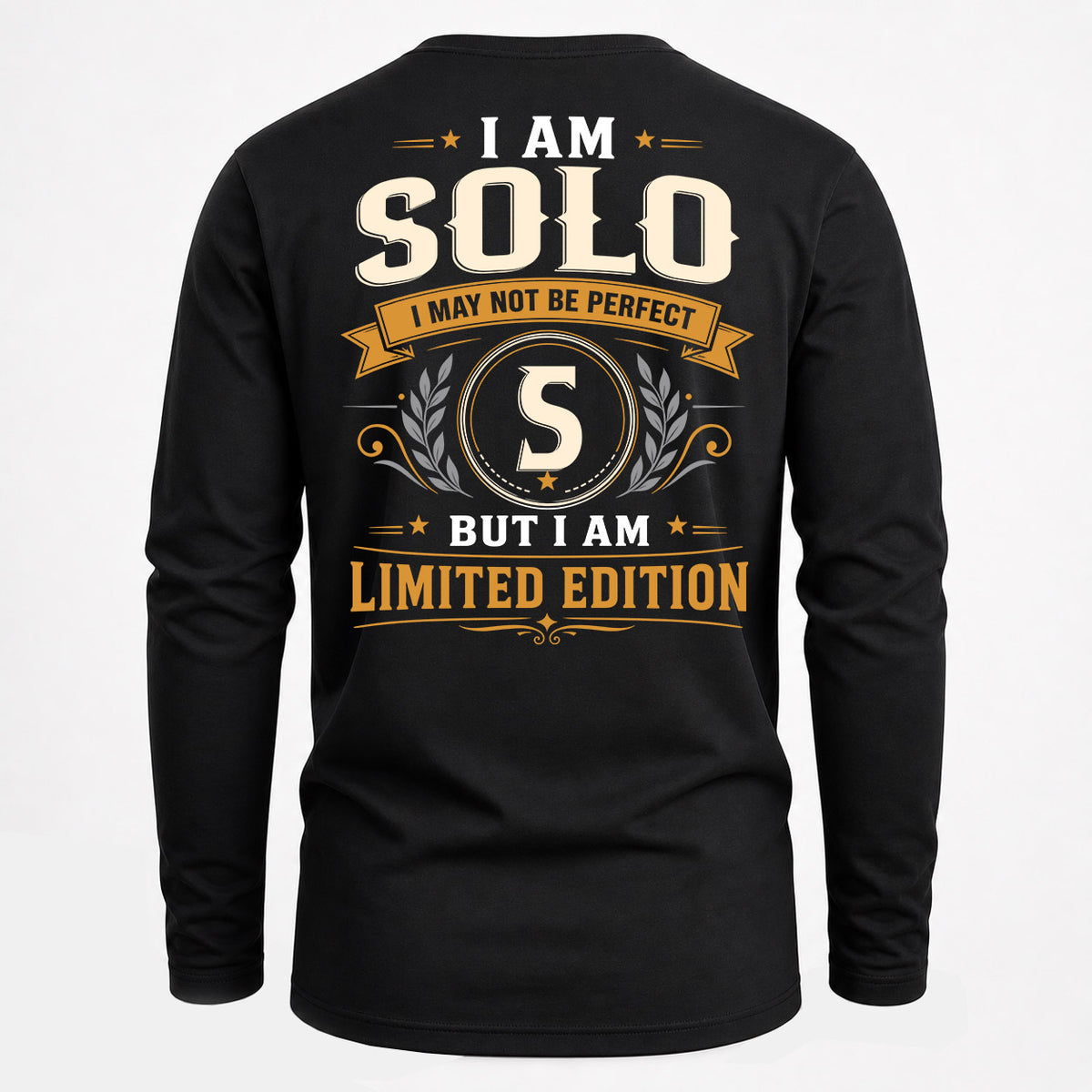 SOLO EDI-TT36 Personalized Funny Quote Apparel