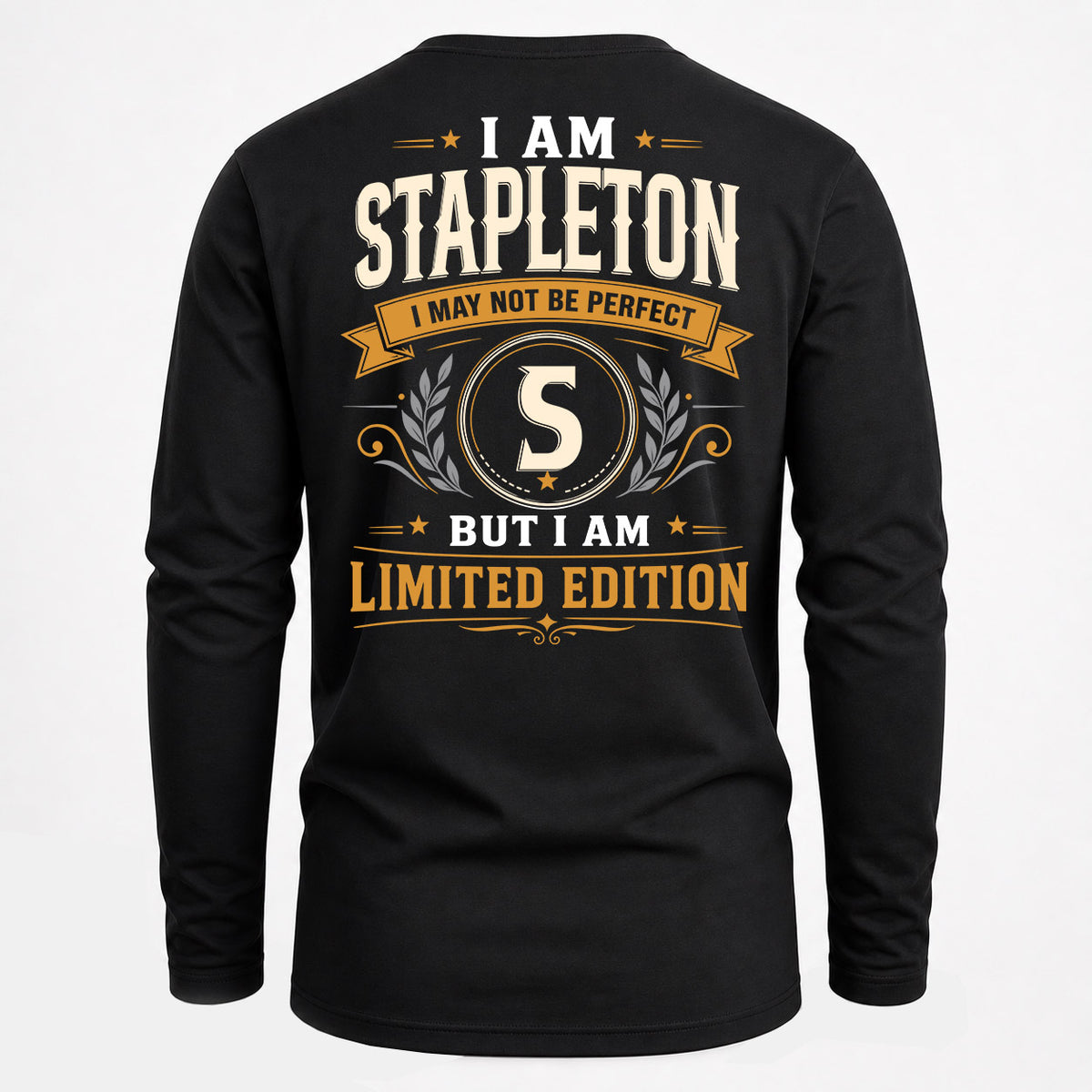 STAPLETON EDI-TT36 Personalized Funny Quote Apparel