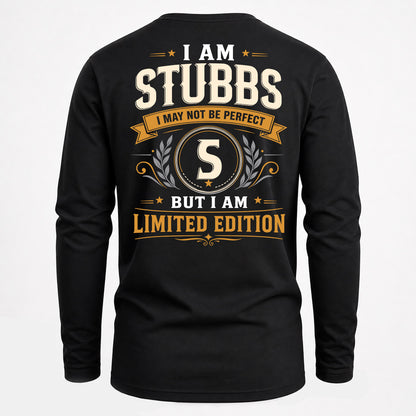 STUBBS EDI-TT36 Personalized Funny Quote Apparel