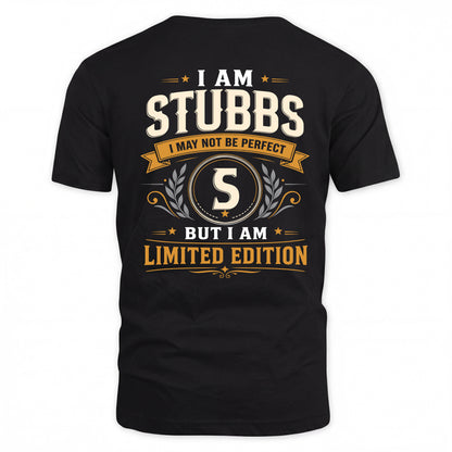 STUBBS EDI-TT36 Personalized Funny Quote Apparel