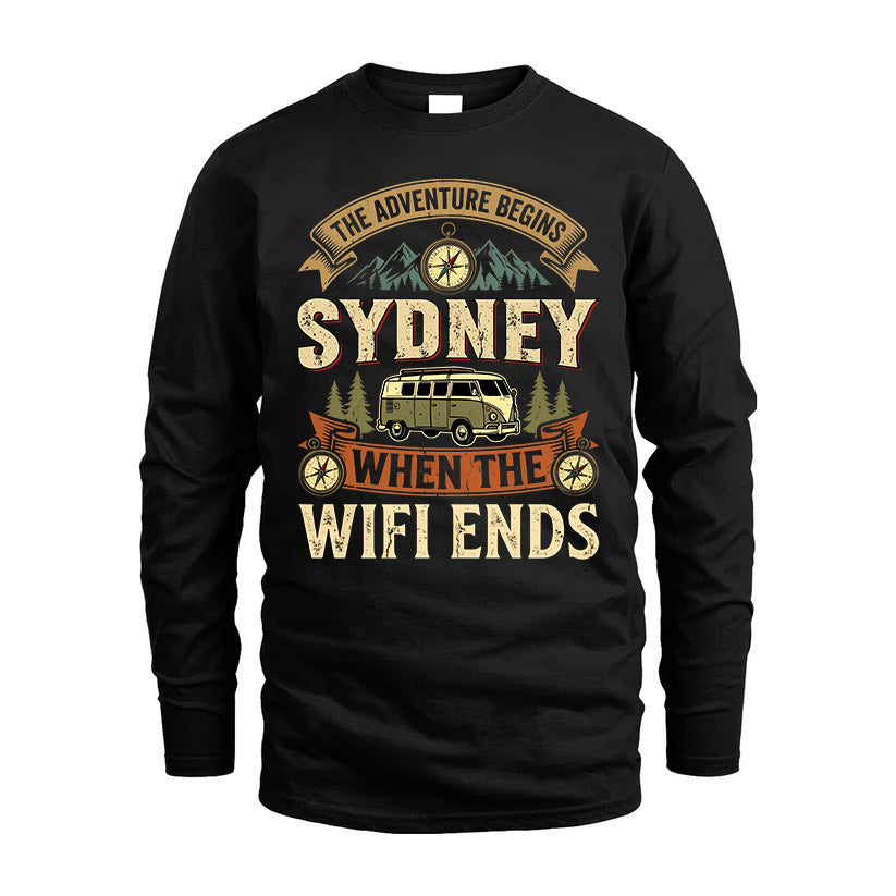 SYDNEY L03-TT36 Personalized Funny Quote Apparel