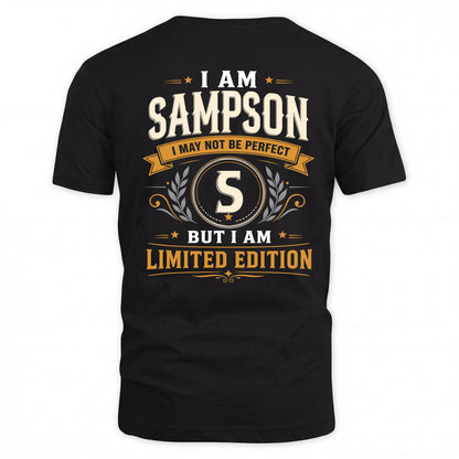 SAMPSON  EDI-TT36 Personalized Funny Quote Apparel