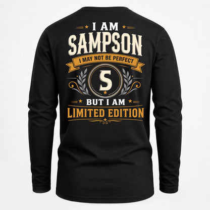 SAMPSON  EDI-TT36 Personalized Funny Quote Apparel