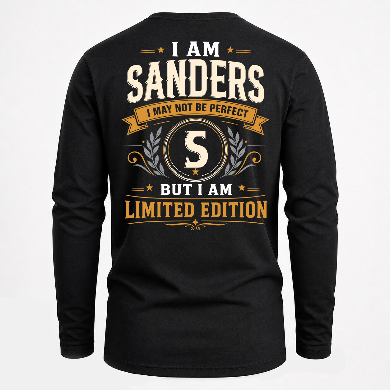 SANDERS  EDI-TT36 Personalized Funny Quote Apparel
