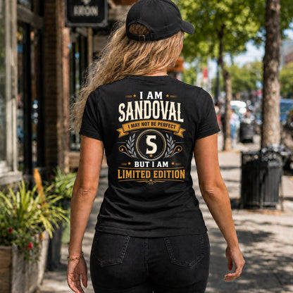 SANDOVAL  EDI-TT36 Personalized Funny Quote Apparel