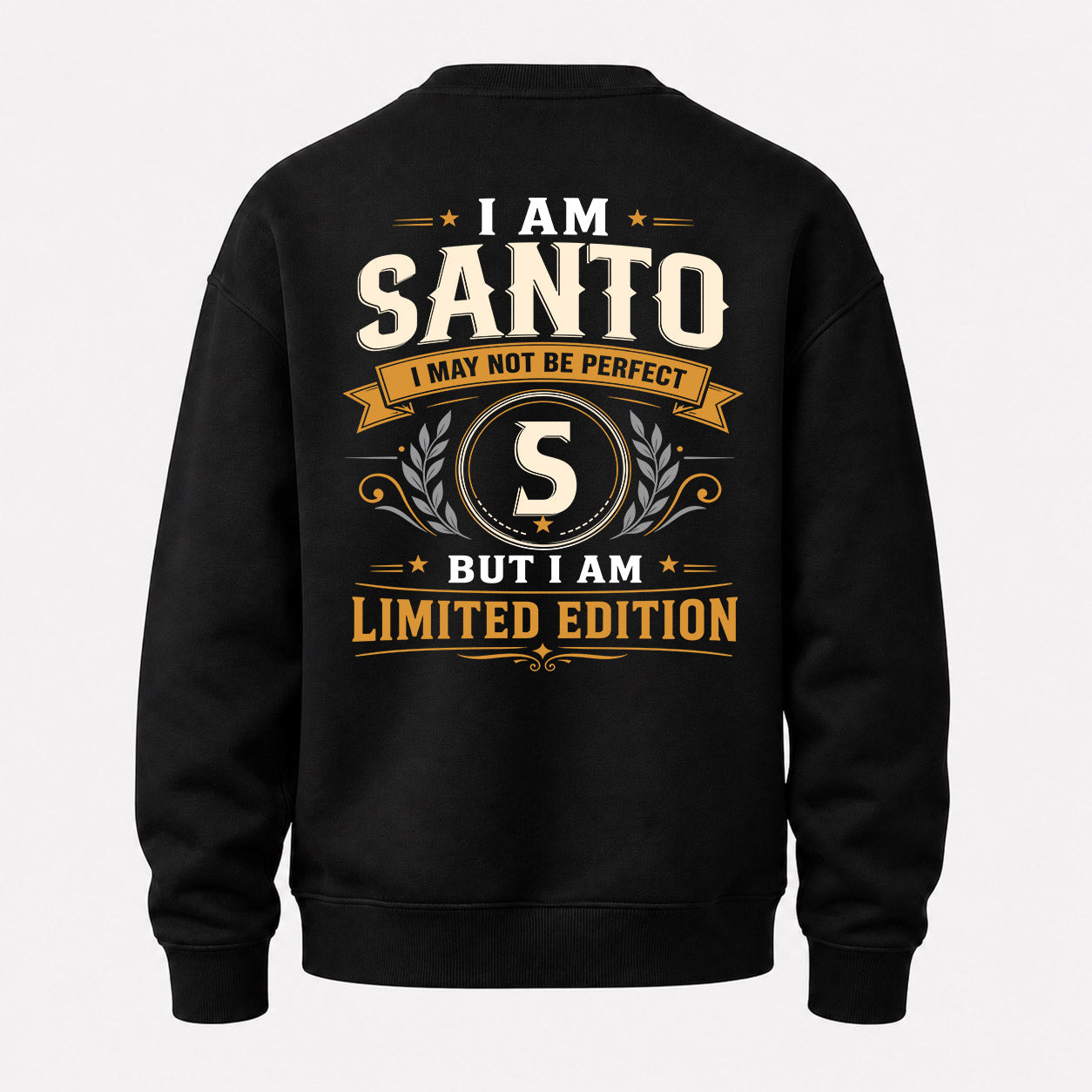 SANTO  EDI-TT36 Personalized Funny Quote Apparel