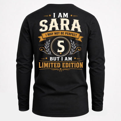SARA  EDI-TT36 Personalized Funny Quote Apparel