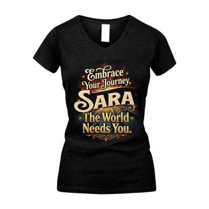 SARA L04-TT36 Personalized Funny Quote Apparel