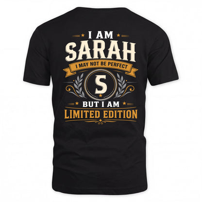 SARAH  EDI-TT36 Personalized Funny Quote Apparel
