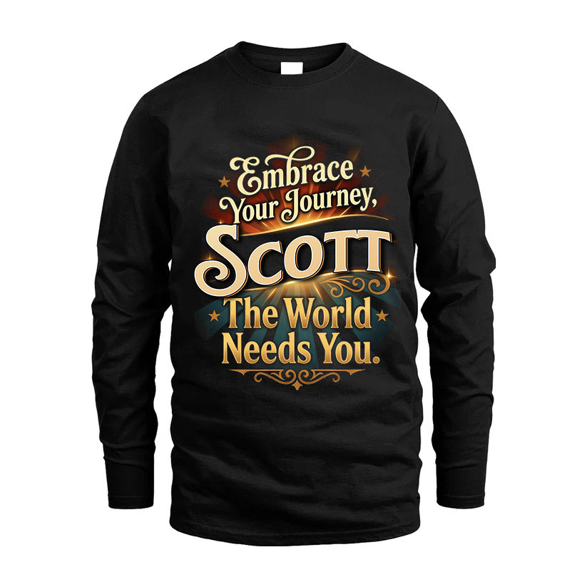 SCOTT L04-TT36 Personalized Funny Quote Apparel