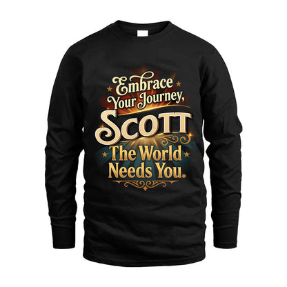SCOTT L04-TT36 Personalized Funny Quote Apparel