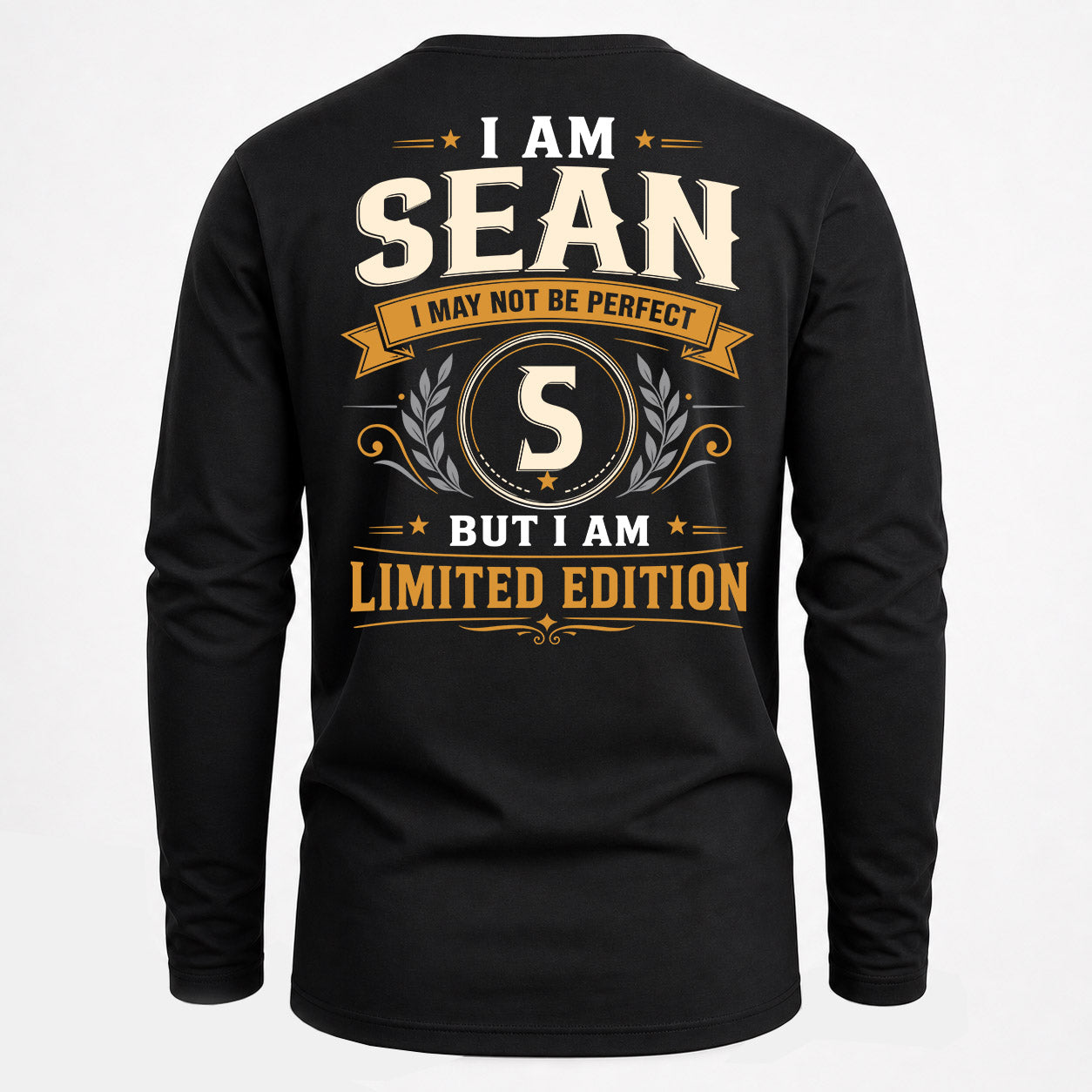 SEAN  EDI-TT36 Personalized Funny Quote Apparel