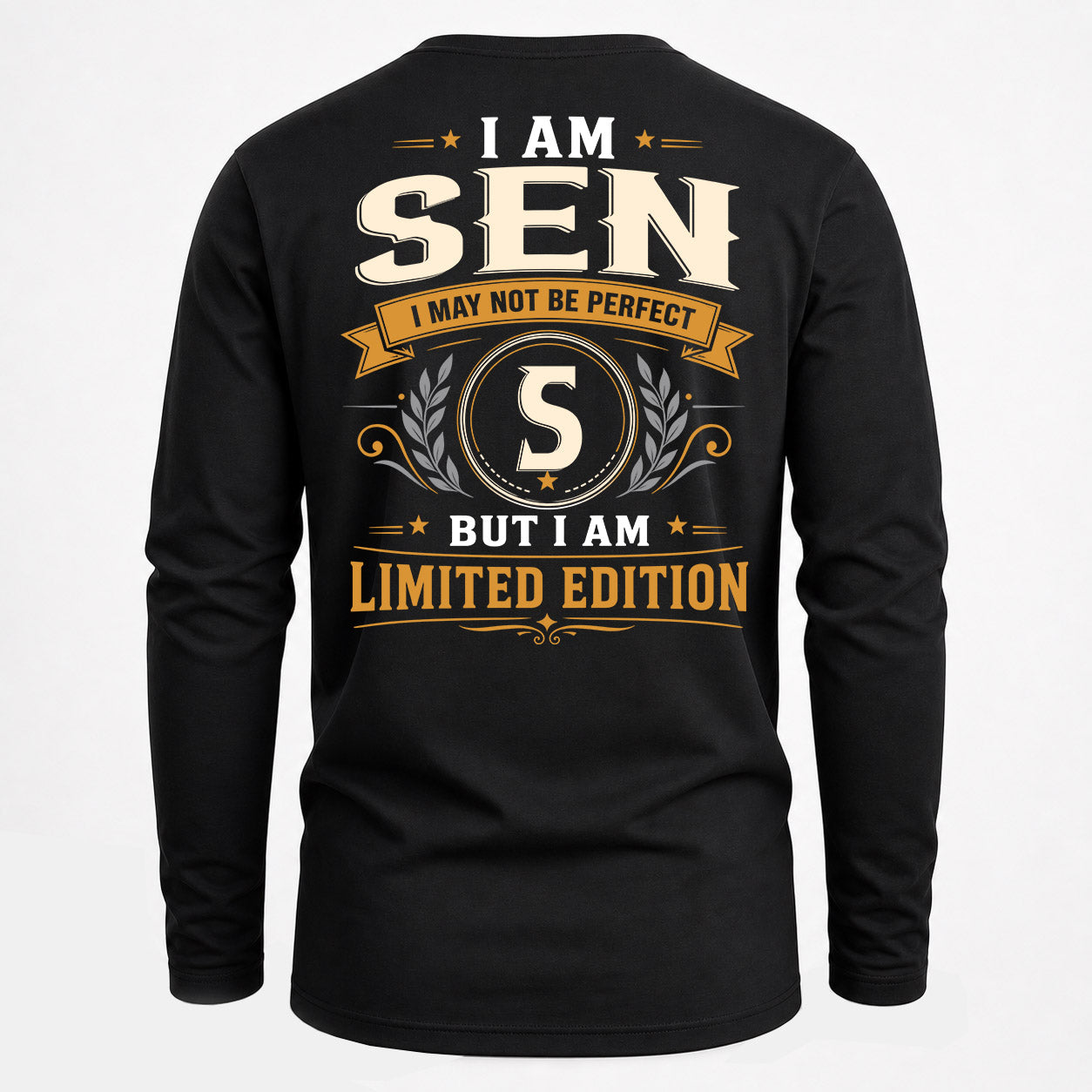 SEN  EDI-TT36 Personalized Funny Quote Apparel