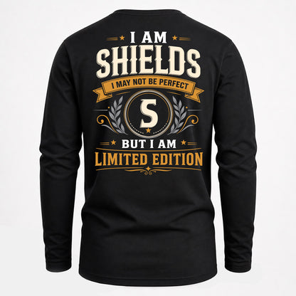 SHIELDS  EDI-TT36 Personalized Funny Quote Apparel