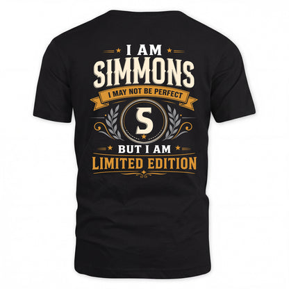 SIMMONS  EDI-TT36 Personalized Funny Quote Apparel