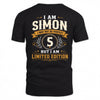 SIMON  EDI-TT36 Personalized Funny Quote Apparel