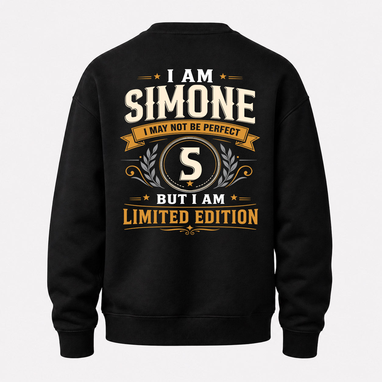 SIMONE  EDI-TT36 Personalized Funny Quote Apparel