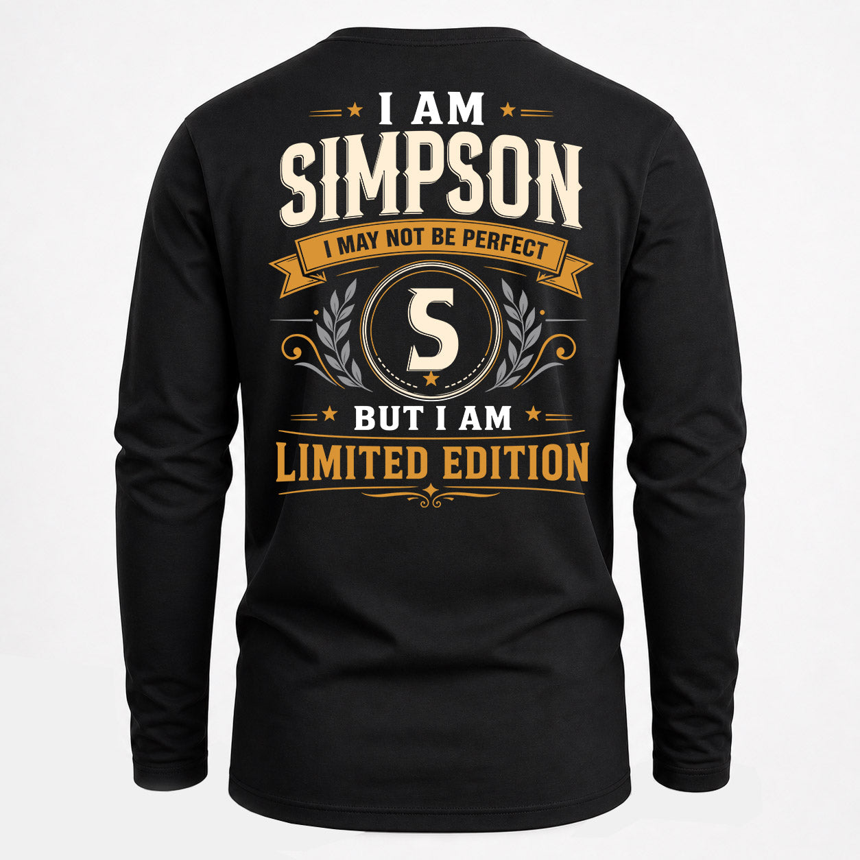 SIMPSON  EDI-TT36 Personalized Funny Quote Apparel