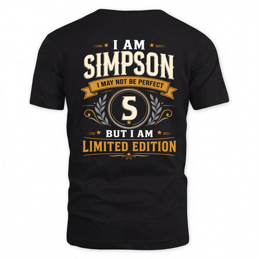 SIMPSON  EDI-TT36 Personalized Funny Quote Apparel