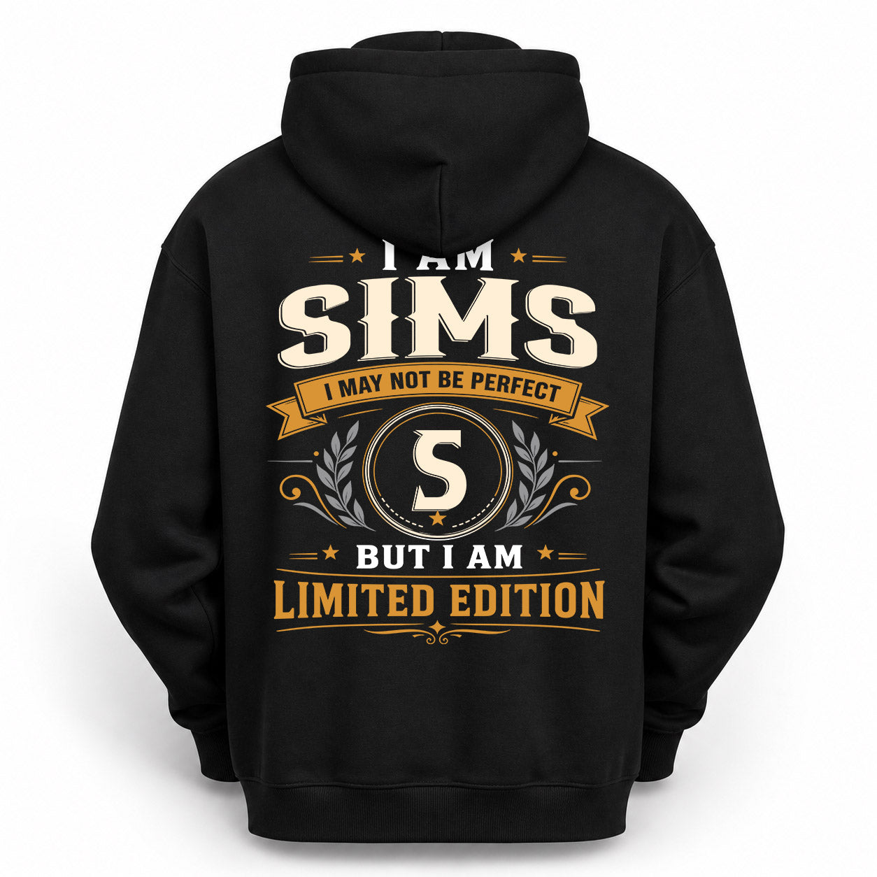 SIMS  EDI-TT36 Personalized Funny Quote Apparel