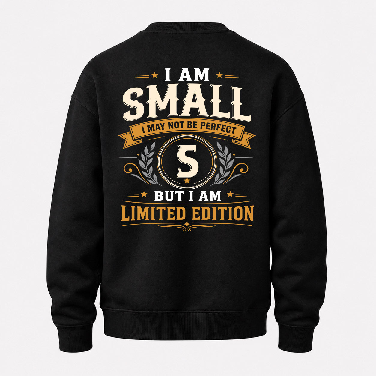 SMALL  EDI-TT36 Personalized Funny Quote Apparel