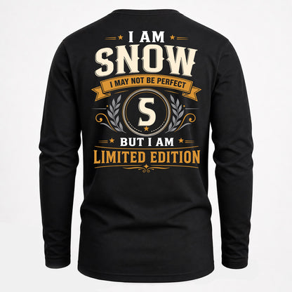 SNOW  EDI-TT36 Personalized Funny Quote Apparel