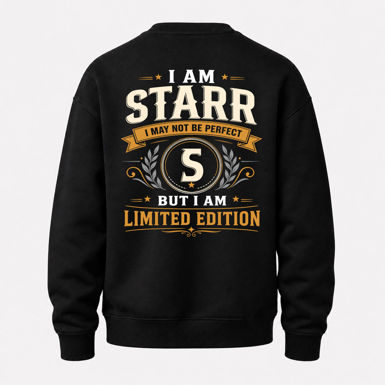 STARR  EDI-TT36 Personalized Funny Quote Apparel
