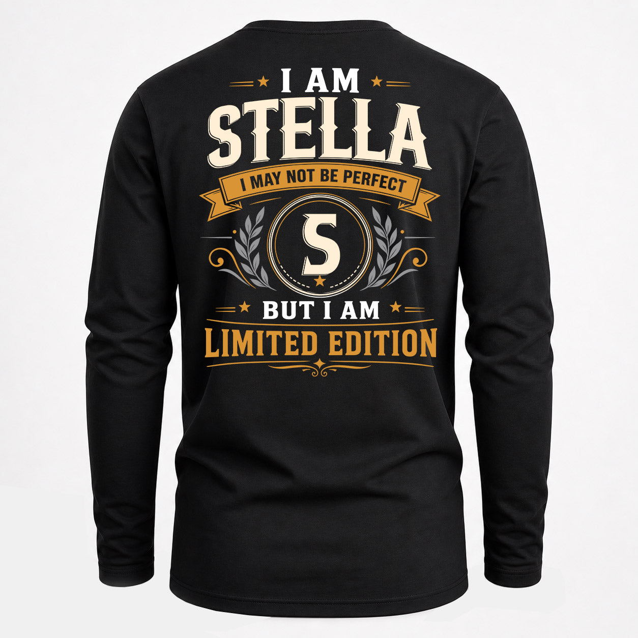 STELLA  EDI-TT36 Personalized Funny Quote Apparel
