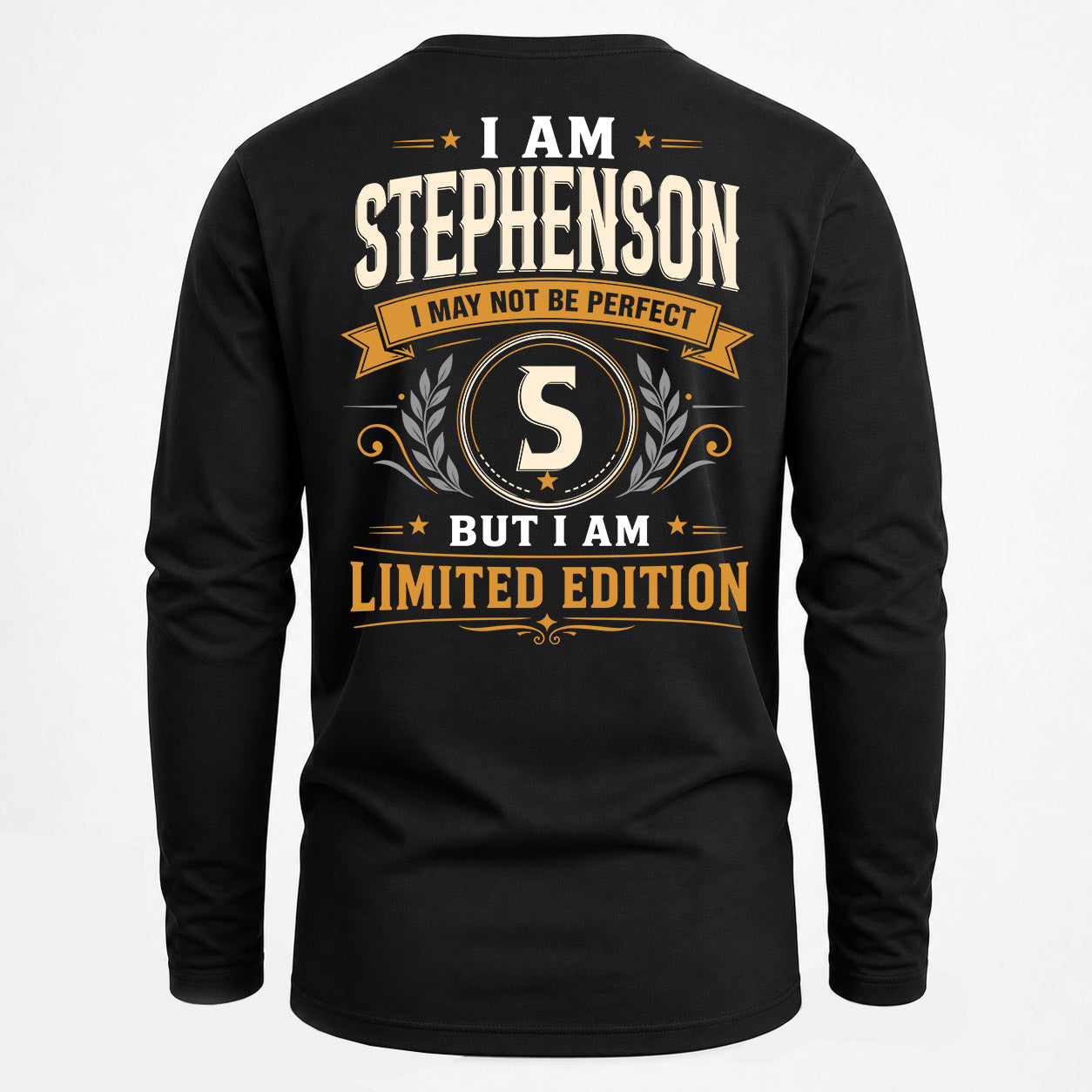 STEPHENSON  EDI-TT36 Personalized Funny Quote Apparel