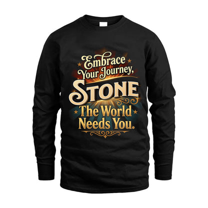 STONE L04-TT36 Personalized Funny Quote Apparel