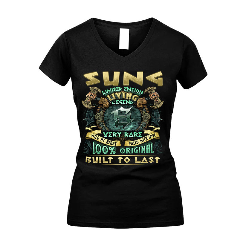 SUNG  VKI-TT36 Personalized Funny Quote Apparel