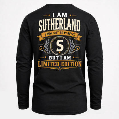 SUTHERLAND  EDI-TT36 Personalized Funny Quote Apparel
