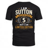 SUTTON  EDI-TT36 Personalized Funny Quote Apparel