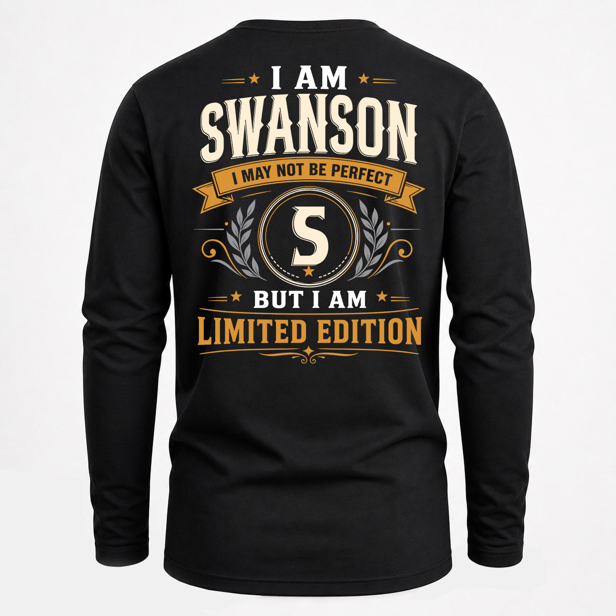 SWANSON  EDI-TT36 Personalized Funny Quote Apparel