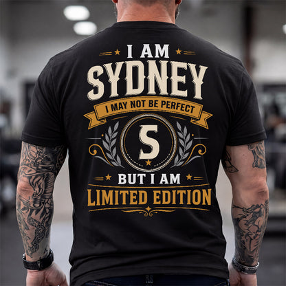 SYDNEY  EDI-TT36 Personalized Funny Quote Apparel