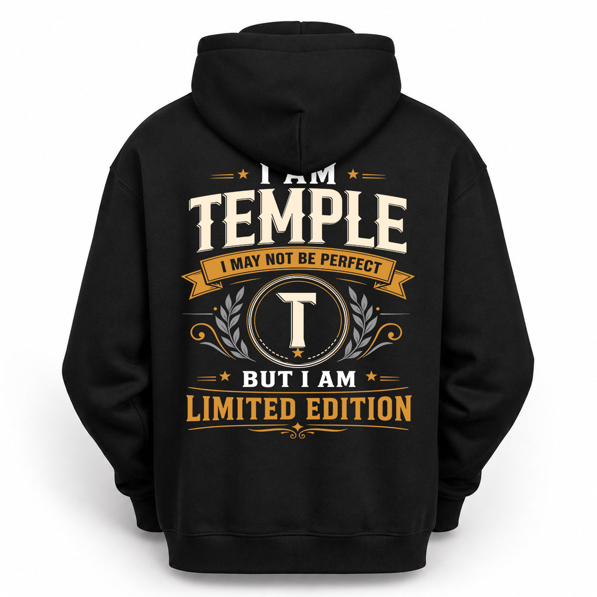 TEMPLE EDI-TT36 Personalized Funny Quote Apparel