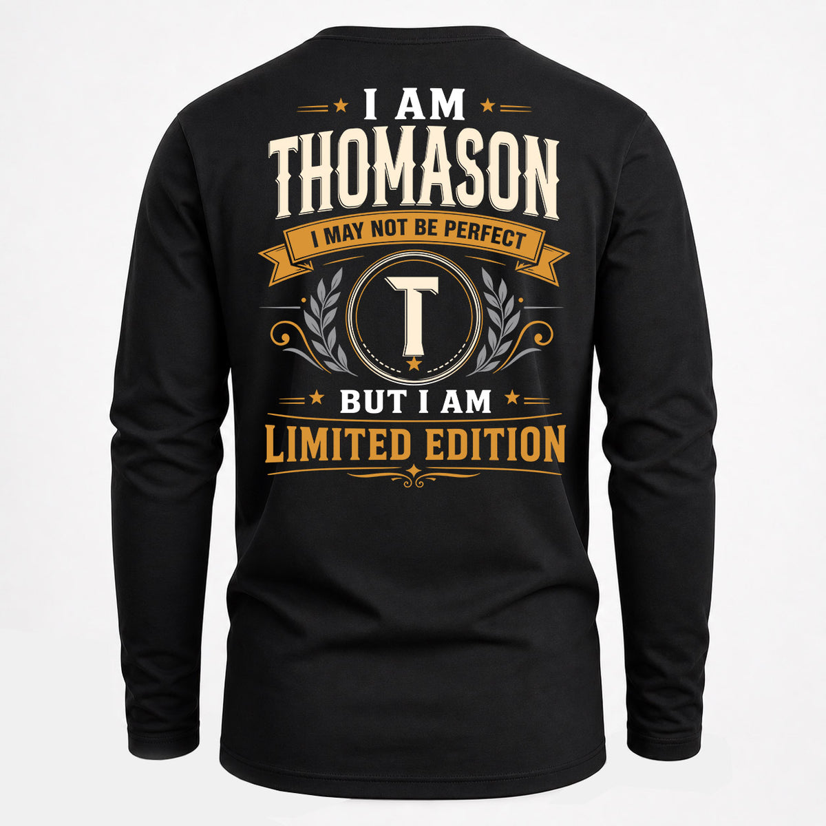 THOMASON EDI-TT36 Personalized Funny Quote Apparel