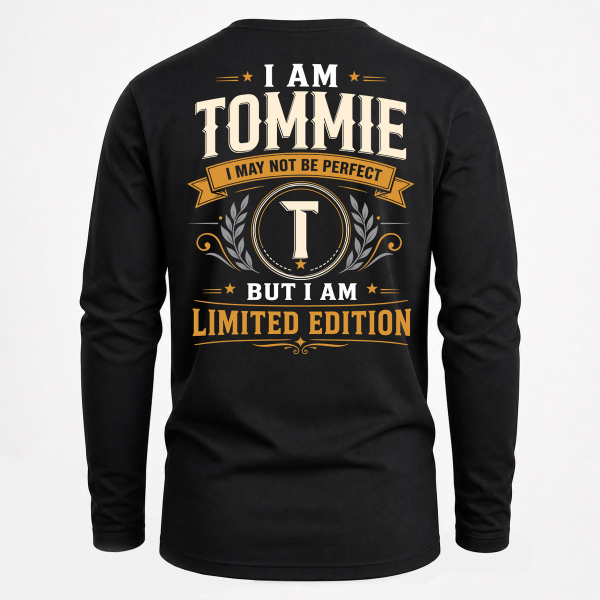 TOMMIE EDI-TT36 Personalized Funny Quote Apparel