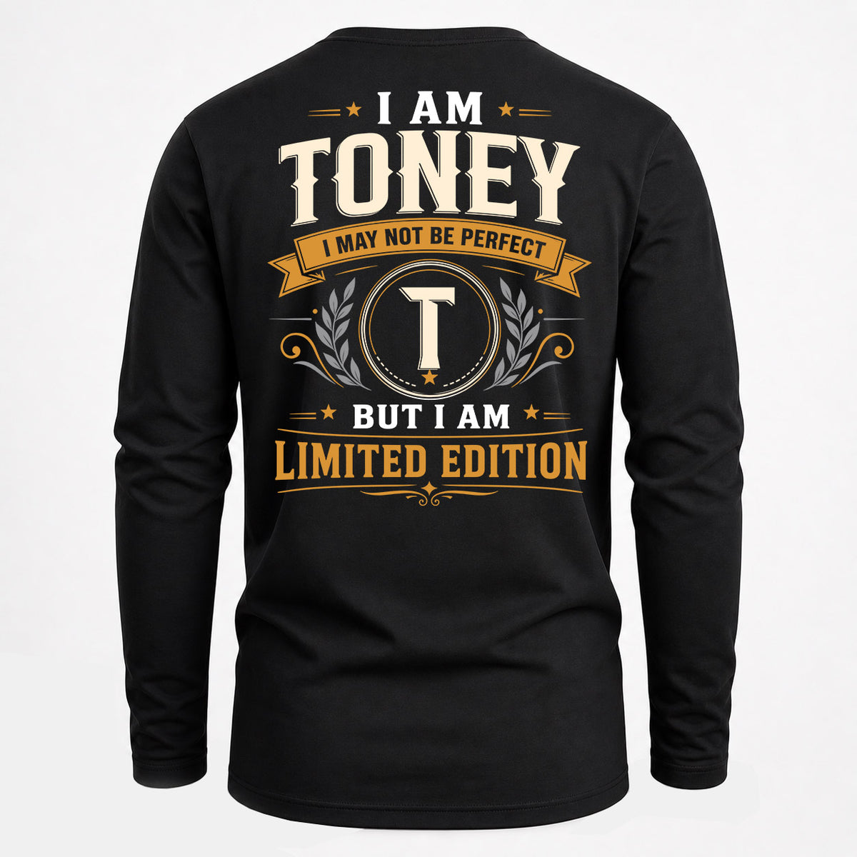TONEY EDI-TT36 Personalized Funny Quote Apparel