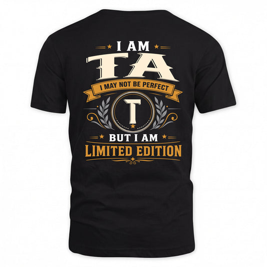TA  EDI-TT36 Personalized Funny Quote Apparel