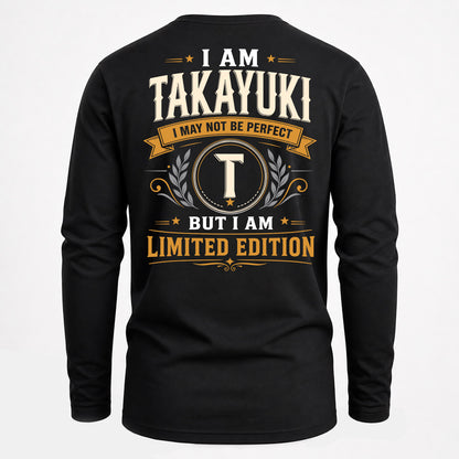 TAKAYUKI  EDI-TT36 Personalized Funny Quote Apparel