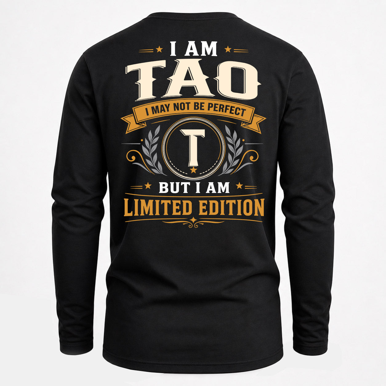 TAO  EDI-TT36 Personalized Funny Quote Apparel