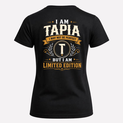 TAPIA  EDI-TT36 Personalized Funny Quote Apparel