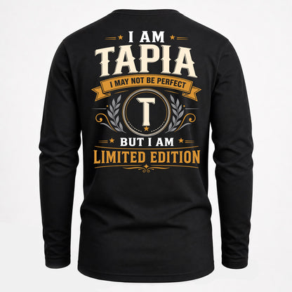 TAPIA  EDI-TT36 Personalized Funny Quote Apparel