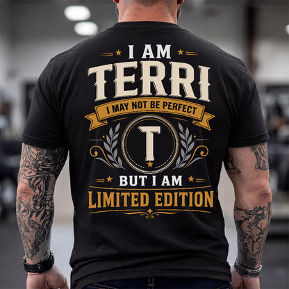 TERRI  EDI-TT36 Personalized Funny Quote Apparel