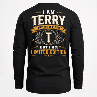 TERRY  EDI-TT36 Personalized Funny Quote Apparel
